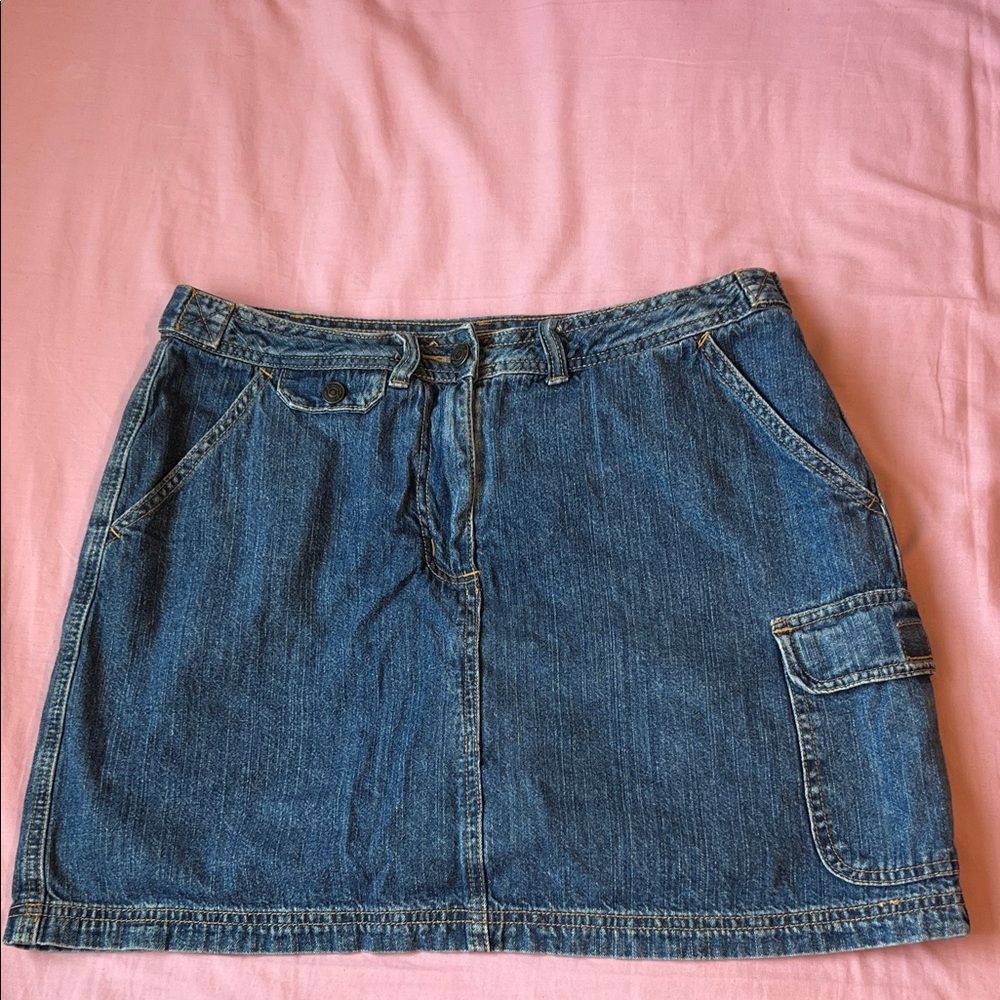 Denim Blue Women's Skirt